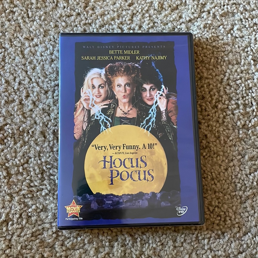 NEW. Hocus Pocus DVD. Unwrapped.